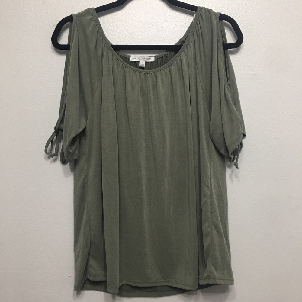 Olive Green Top